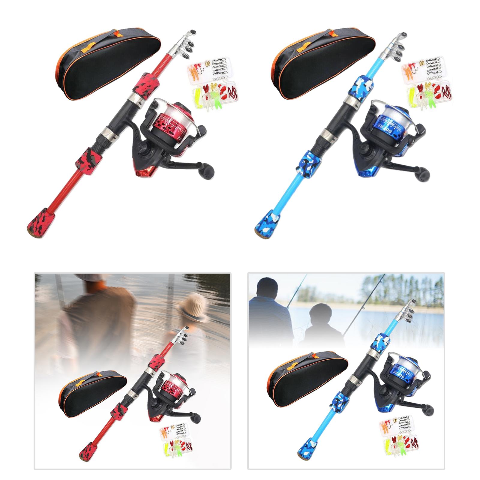 Kids Fishing Rod Set EVA Handl - Reel Bag 评论和价格
