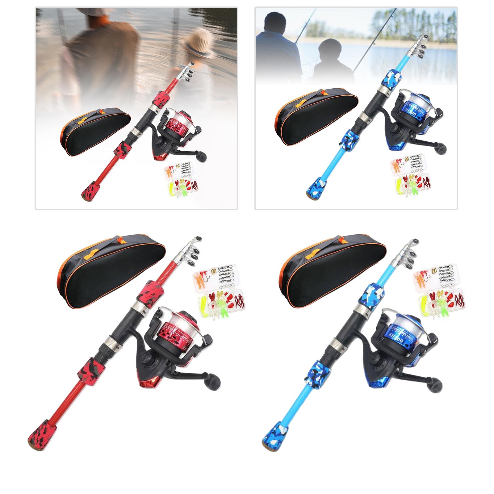 Kids Fishing Rod Set EVA Handl - Reel Bag 评论和价格