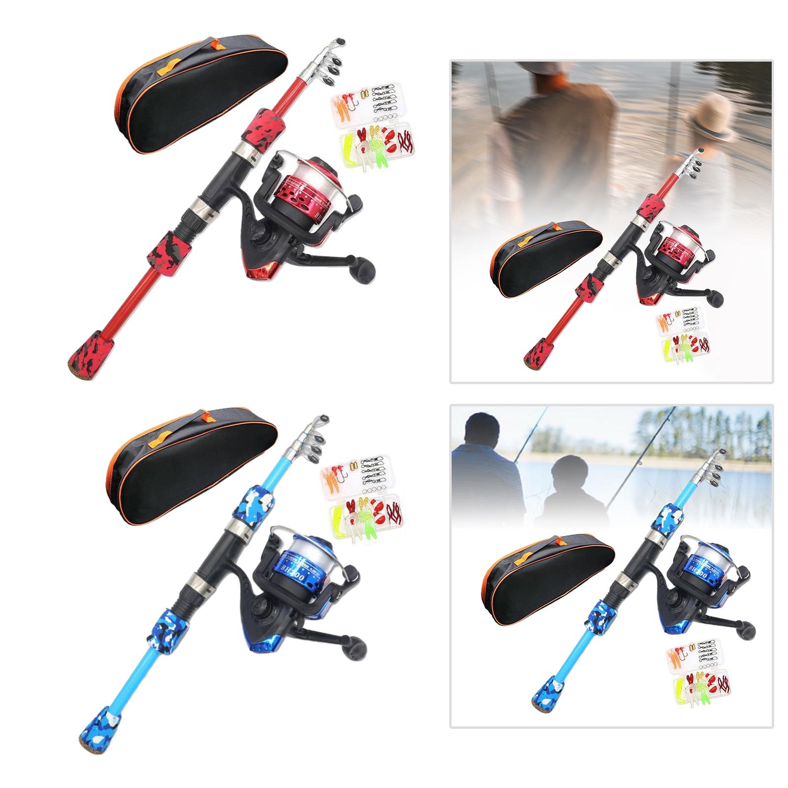 Kids Fishing Rod Set EVA Handl - Reel Bag 评论和价格